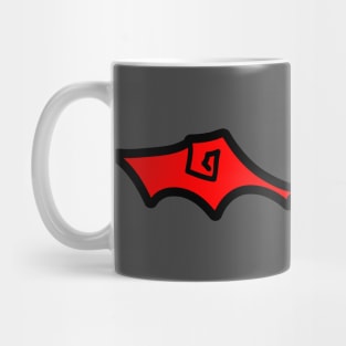 Red Demon Wings Mug